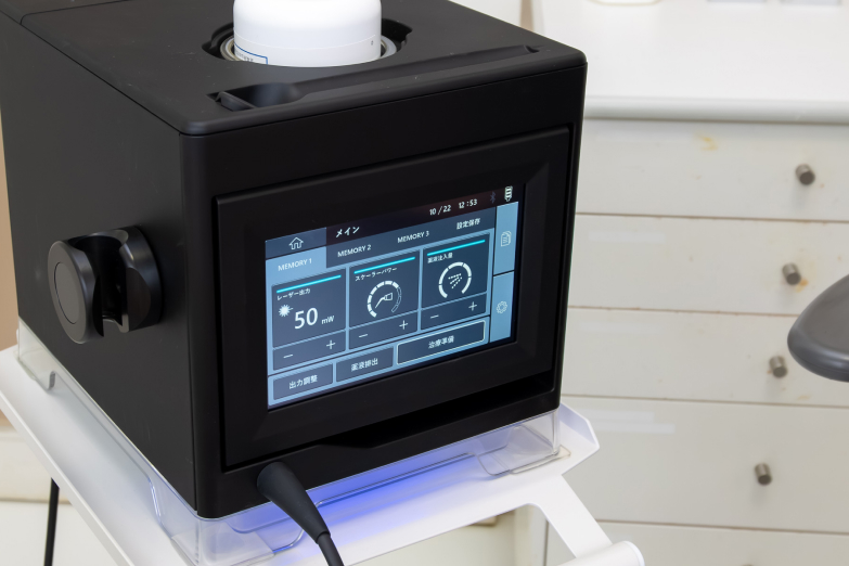 新しい技術「ブルーラジカル」による治療